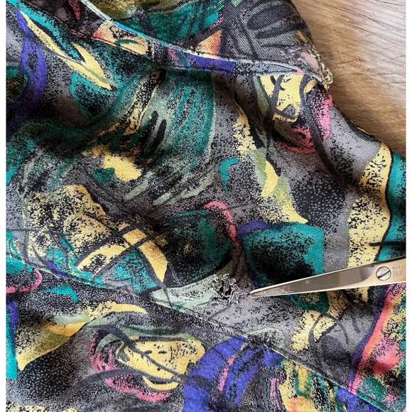 vintage 90s Fierce : rayon button up - Picture 11 of 11